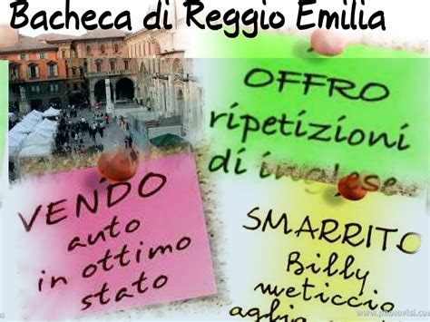 bacheca annunci reggio emilia